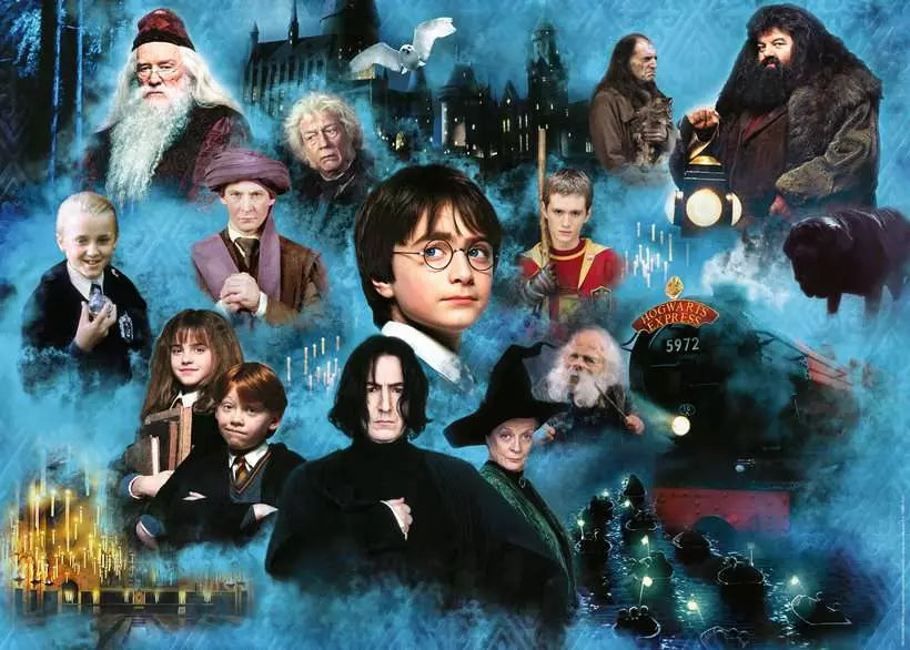 Harry Potter Puzzle magische Welt (1000 Teile)
