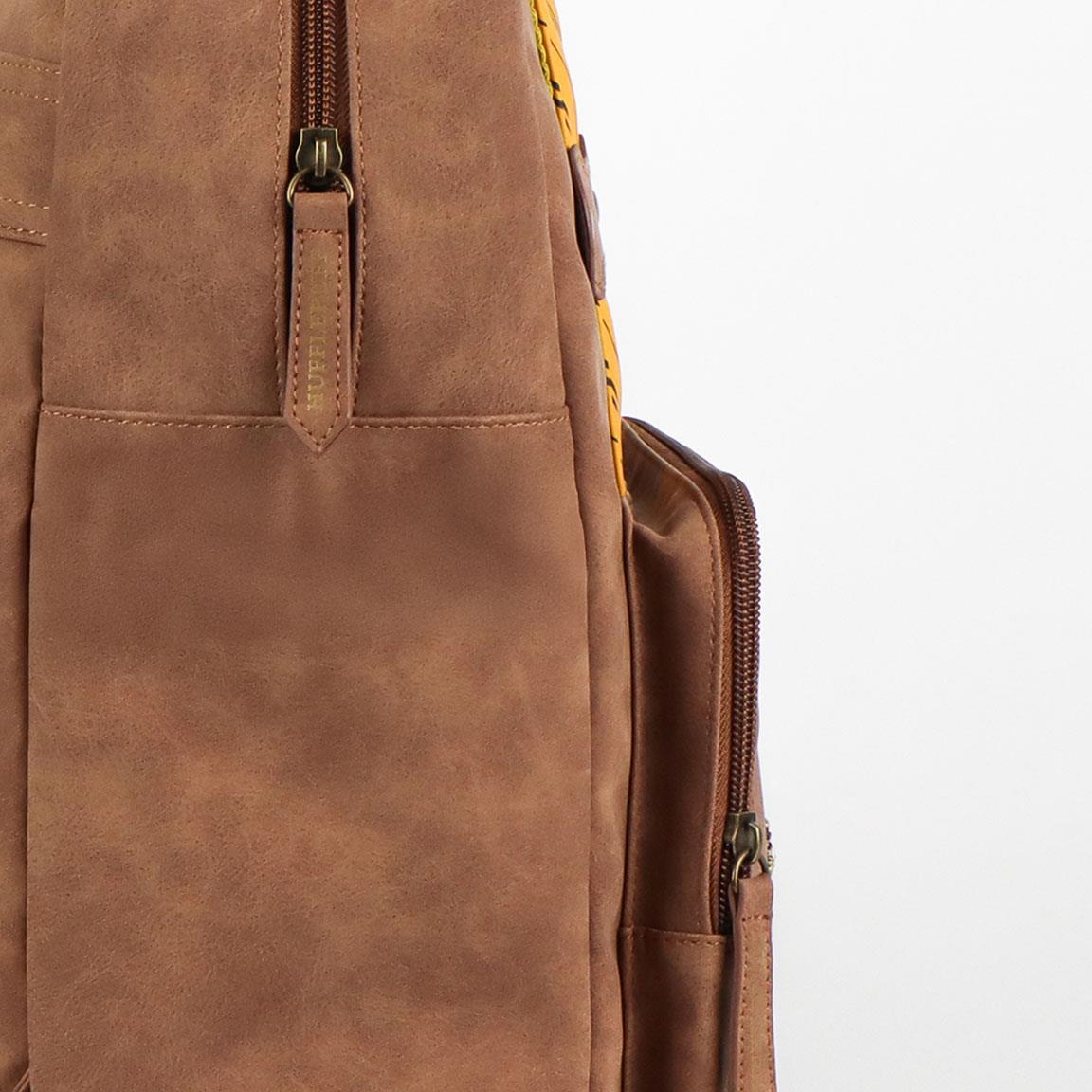 Harry Potter - Lässig modischer Kunstleder Rucksack | Hufflepuff