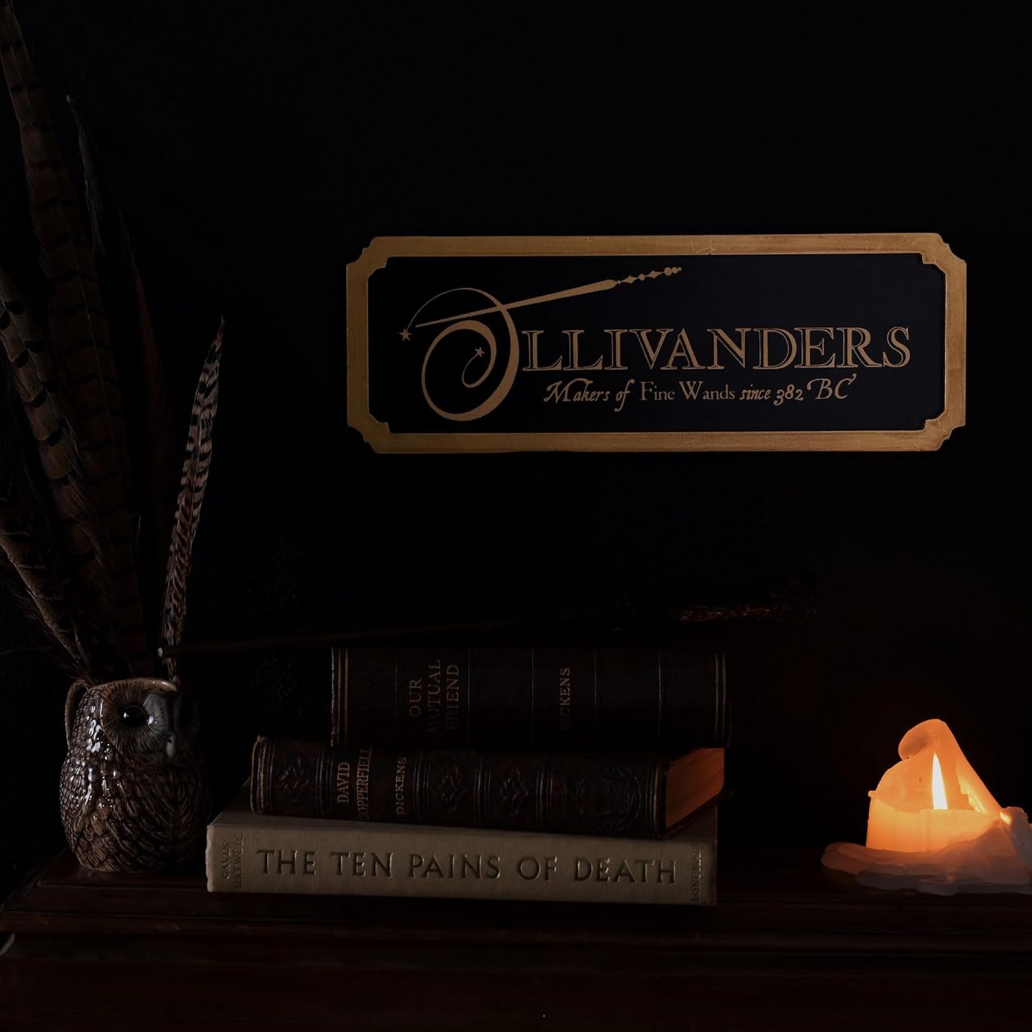 Harry Potter Ollivanders Shop Schild – Warner Bros. Wanddeko