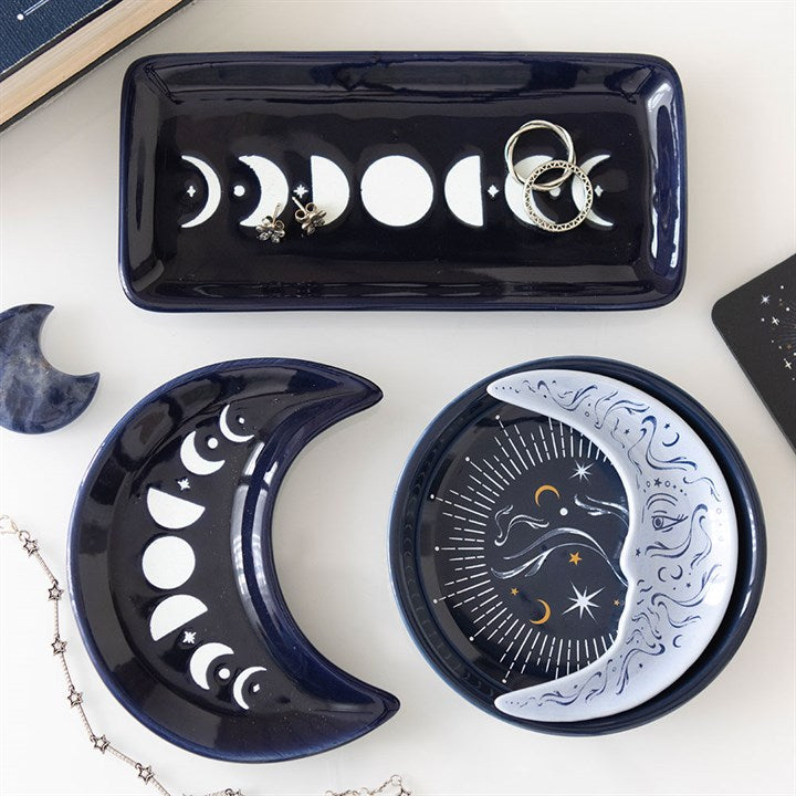 Stapelbare Schmuckschale „Blue Moon“