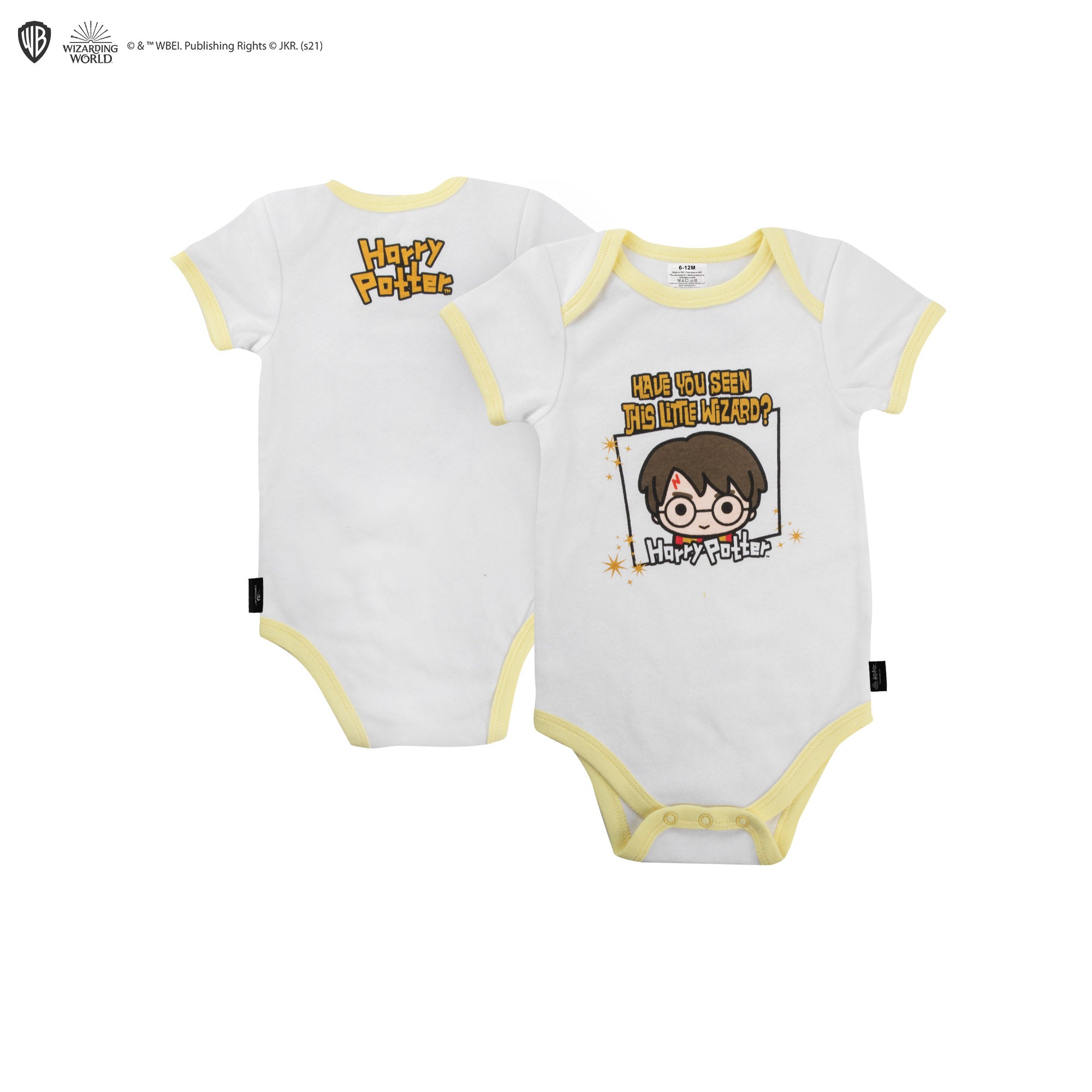Harry Potter Baby Strampler und Lätzchen