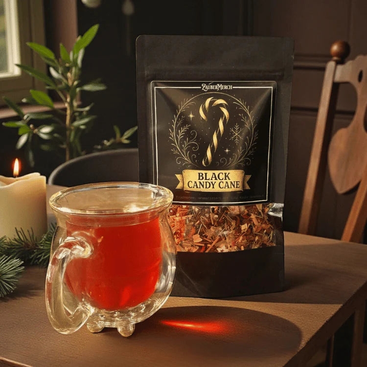 Black Candy Cane - Früchtetee mit süßer Minze | Magic World