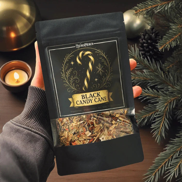 Black Candy Cane - Früchtetee mit süßer Minze | Magic World