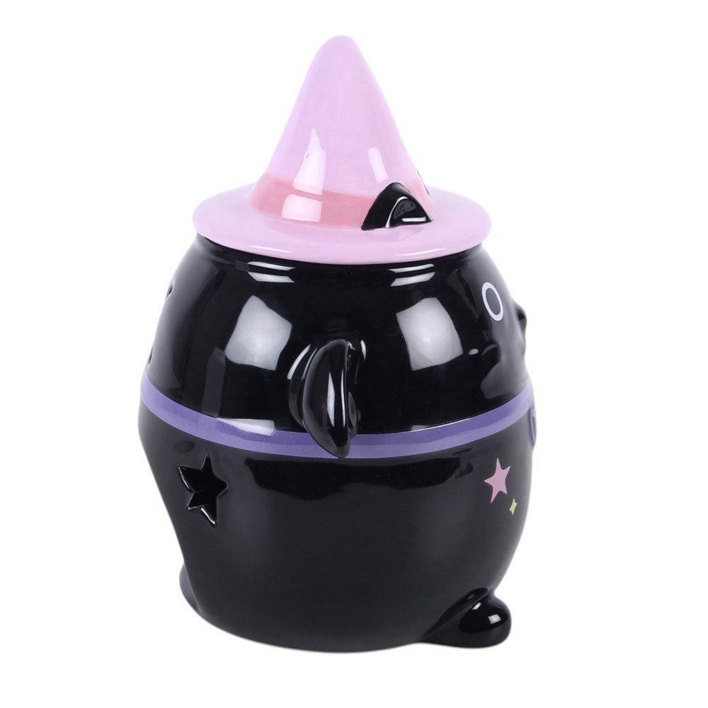 Pastellfarbene Fledermaus-Katze-Duftlampe
