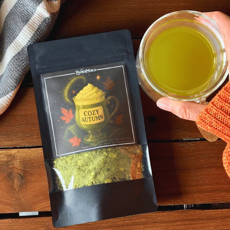 Cozy Autumn - Grüner Tee mit Sahne, Matcha und Vanille | Magic World