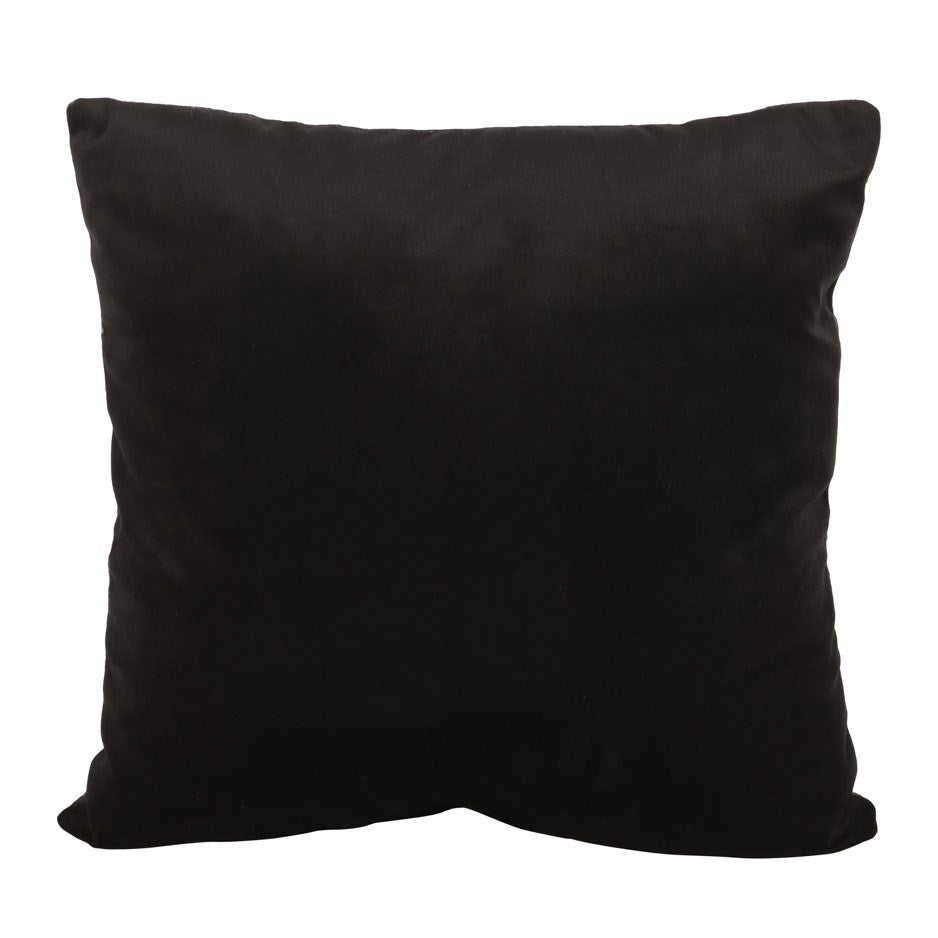 Kissen mit dunklem Waldmotiv