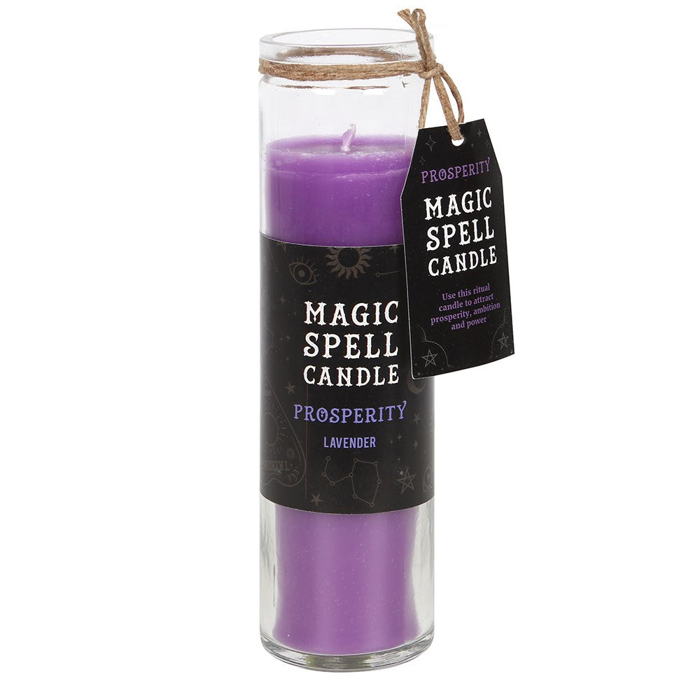 „Prosperity“ – Lavendel-Zauberkerze im Röhrchen