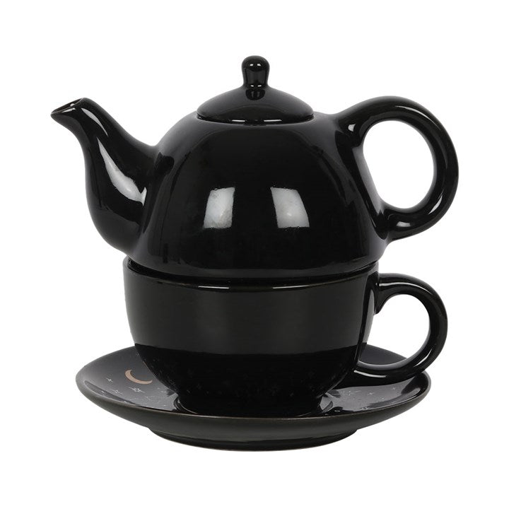Das Wahrsager-Tee-Set Tasse plus Kanne