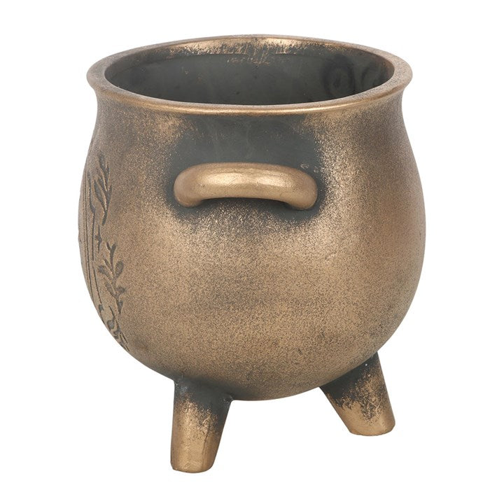 Herbal Magic Pflanzkübel „Terracotta Cauldron“ mit Bräunungseffekt