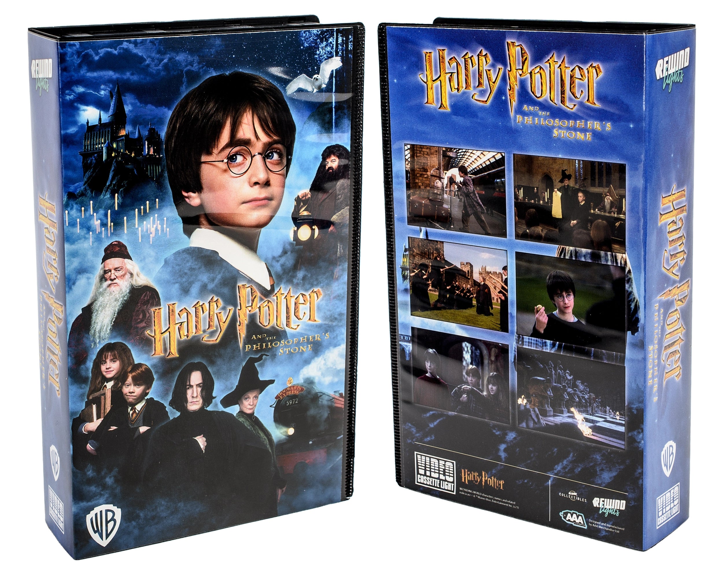 Harry Potter und der Stein der Weisen: Rückspullichter Videolicht
