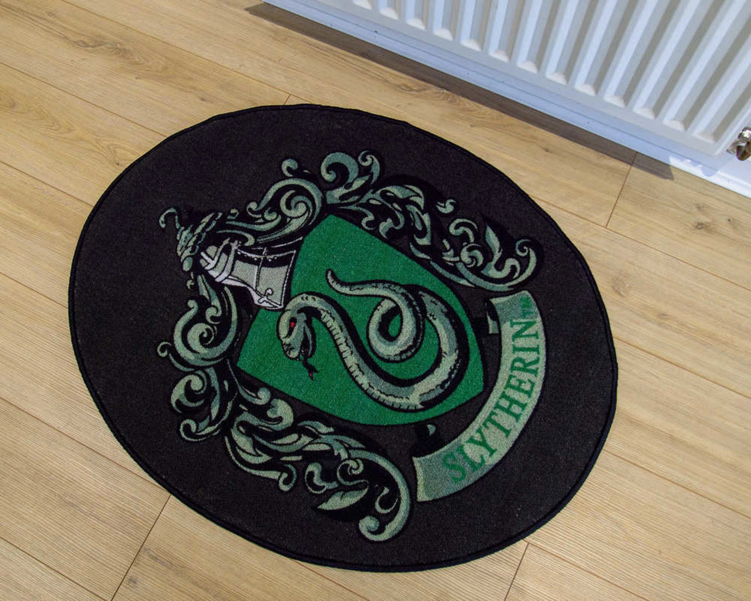 Harry Potter: Slytherin-Schild-Teppich