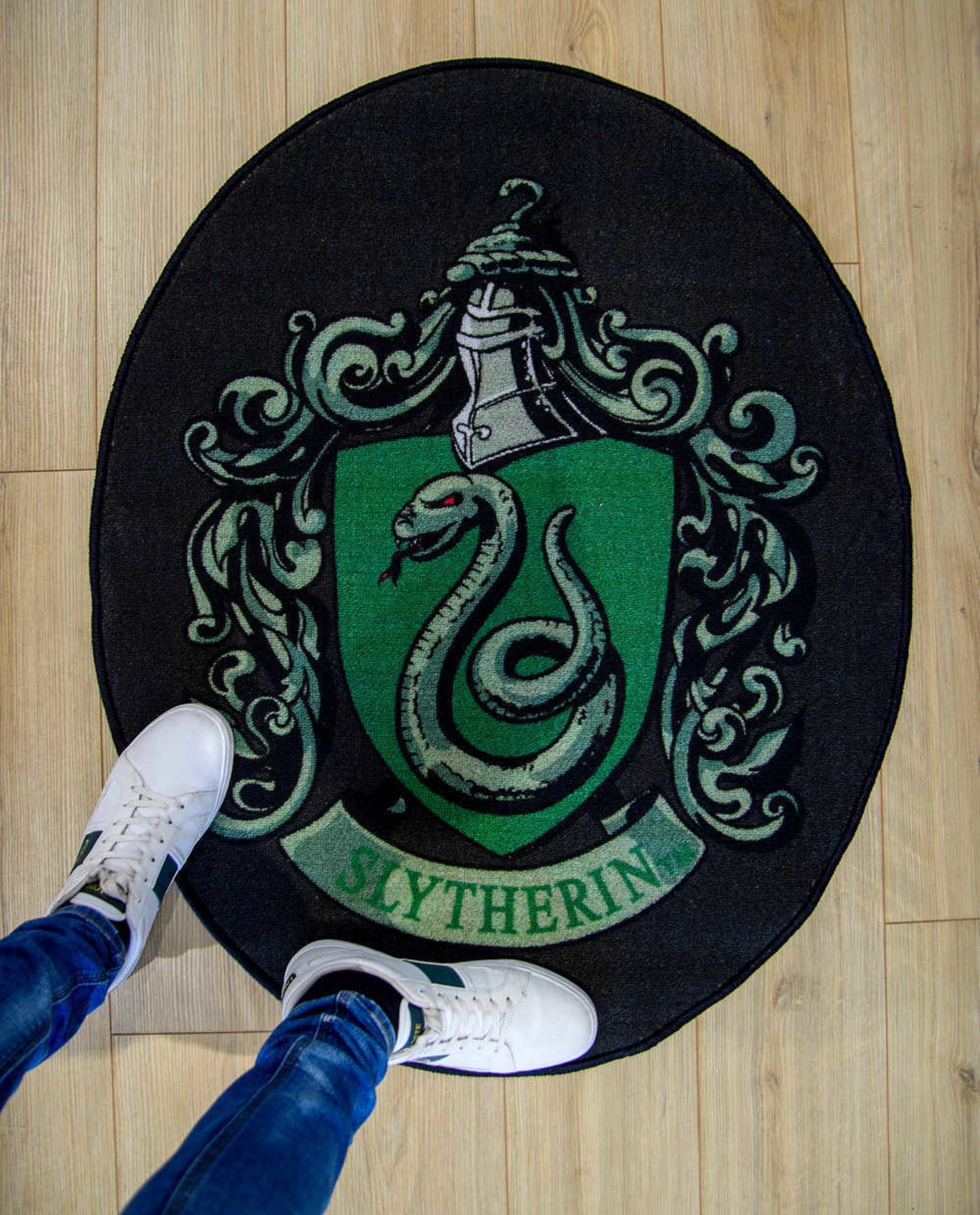 Harry Potter: Slytherin-Schild-Teppich