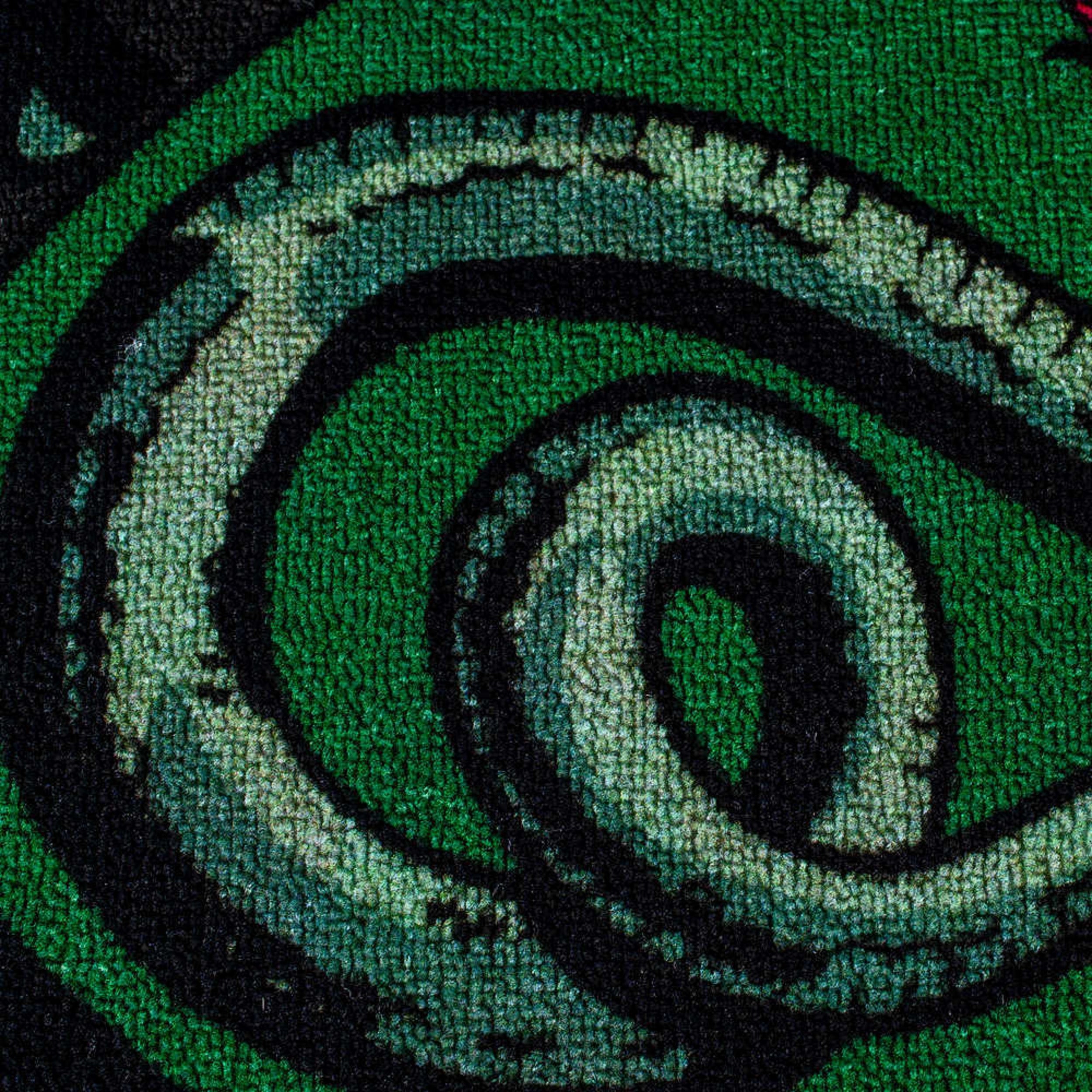 Harry Potter: Slytherin-Schild-Teppich