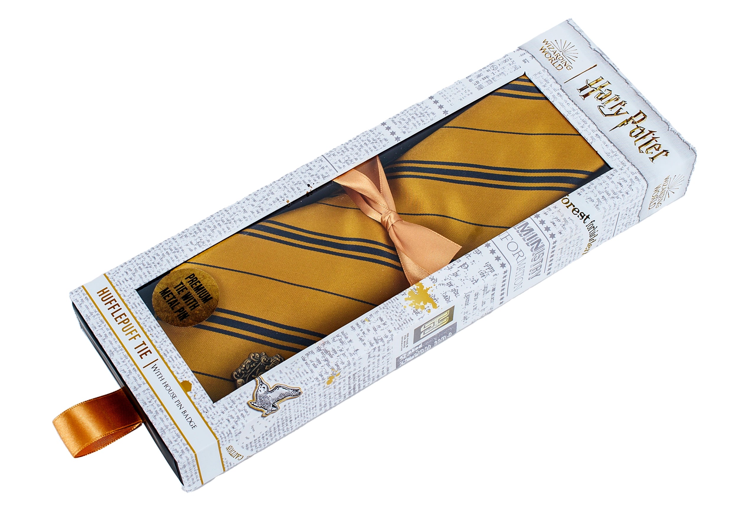 Harry Potter: Hufflepuff - Krawatte in Geschenkbox