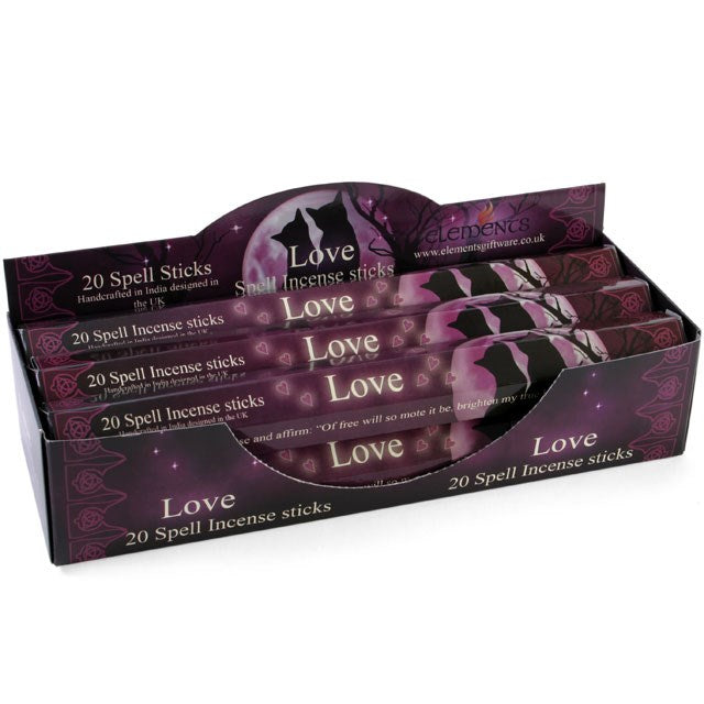 Ritual Räucherstäbchen von Lisa Parker - Glück, Liebe, Selbstvertrauen und Schutz
