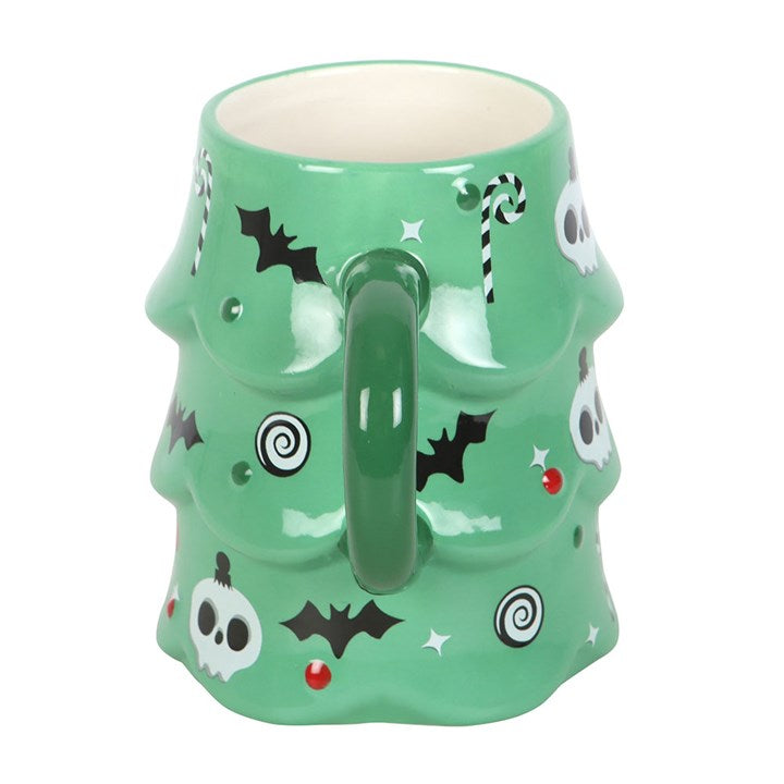 Gruselige Weihnachtsbaum-Tasse