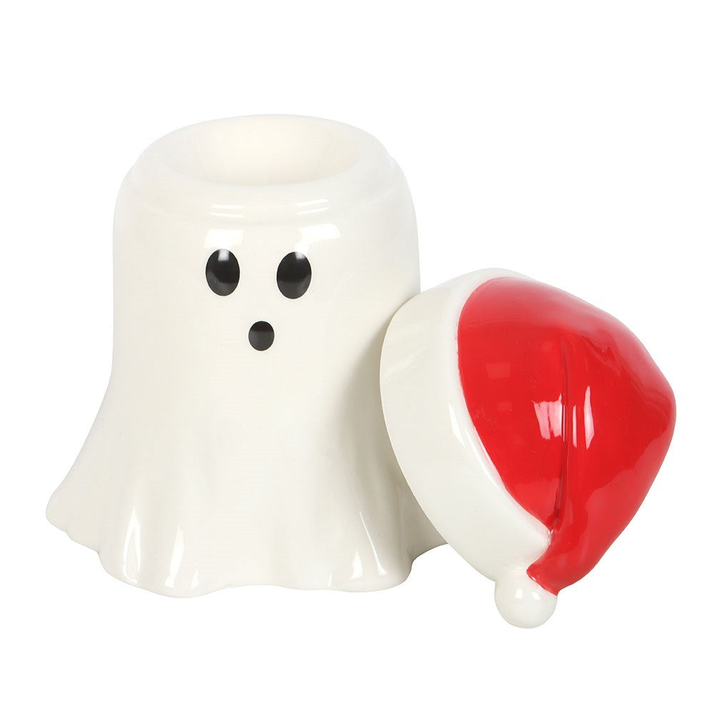 Geist mit Weihnachtsmütze – Ölbrenner und Wachserhitzer