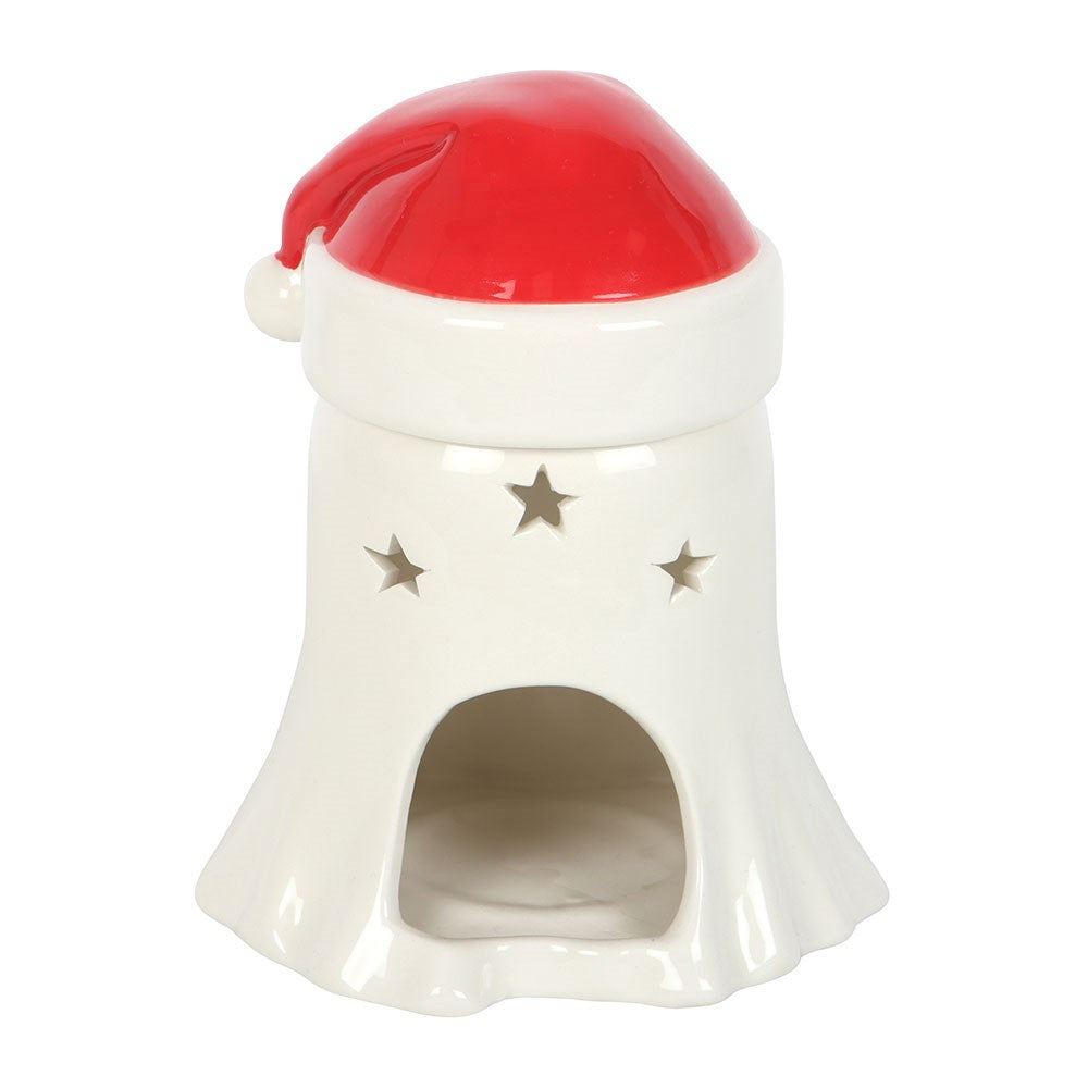 Geist mit Weihnachtsmütze – Ölbrenner und Wachserhitzer
