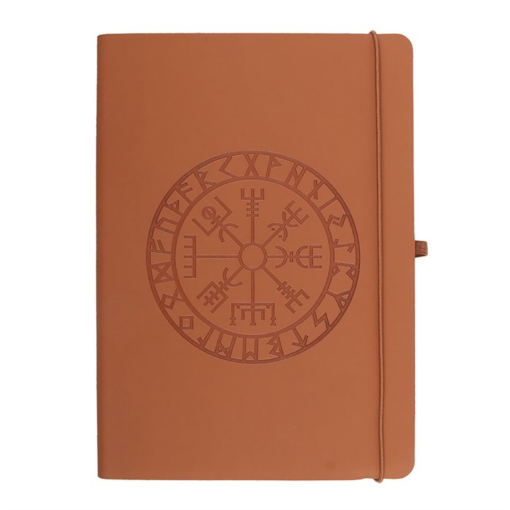 Viking Compass A5-Notizbuch aus Kunstleder mit Stift