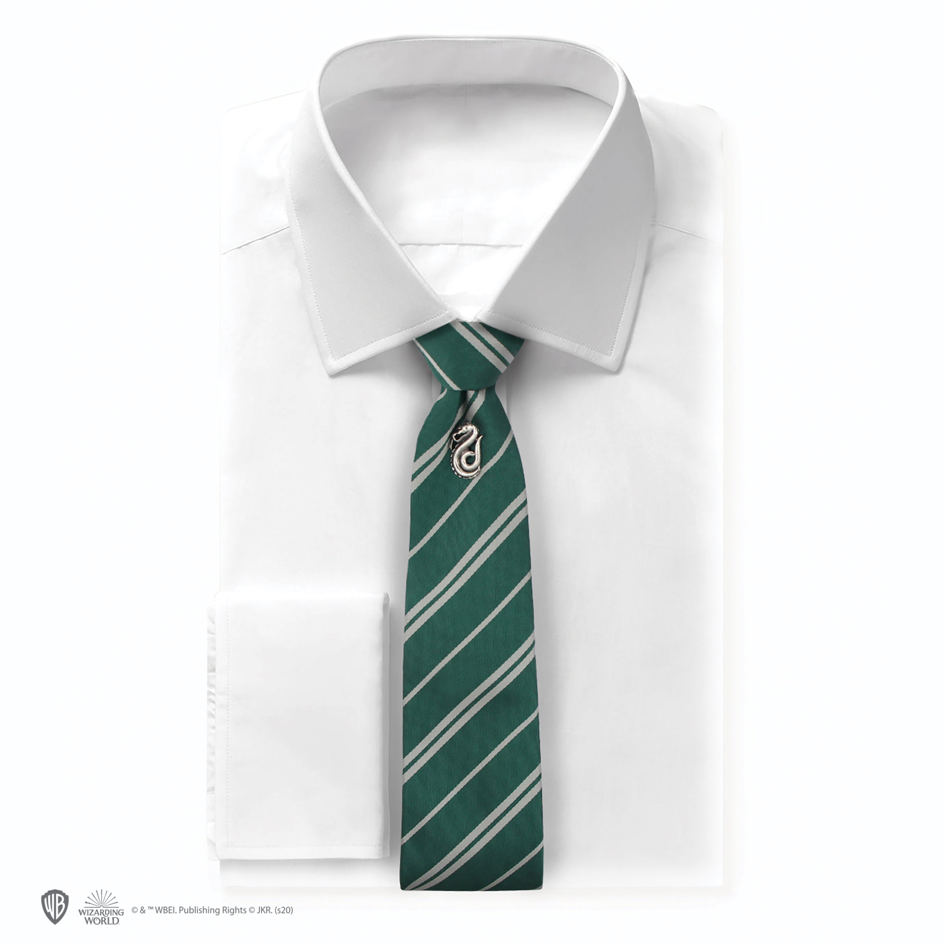 Harry Potter Krawatte & Ansteck-Pin Deluxe Box Slytherin