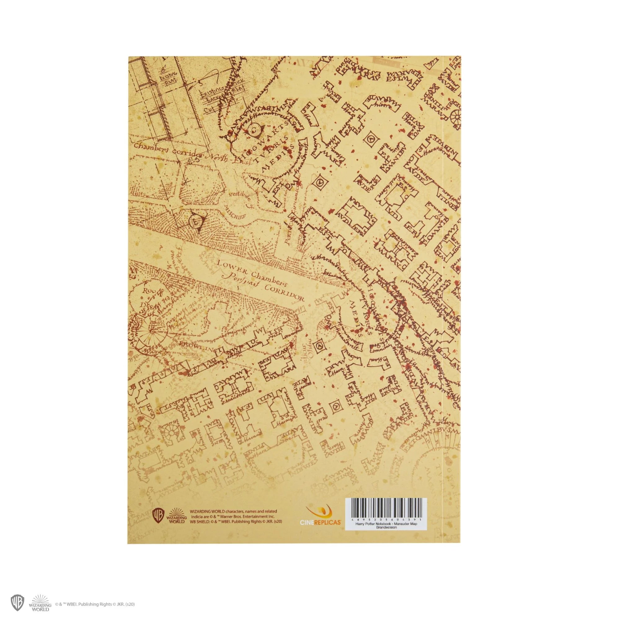 Harr Potter Softcover Karte des Rumtreibers-Notizbuch