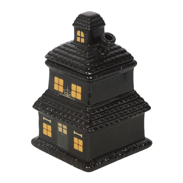 Ölbrenner und Wachserhitzer „Black Haunted House“