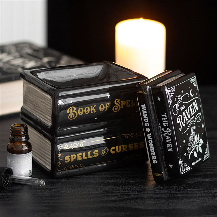 Ölbrenner und Wachswärmer „Buch der Zaubersprüche“