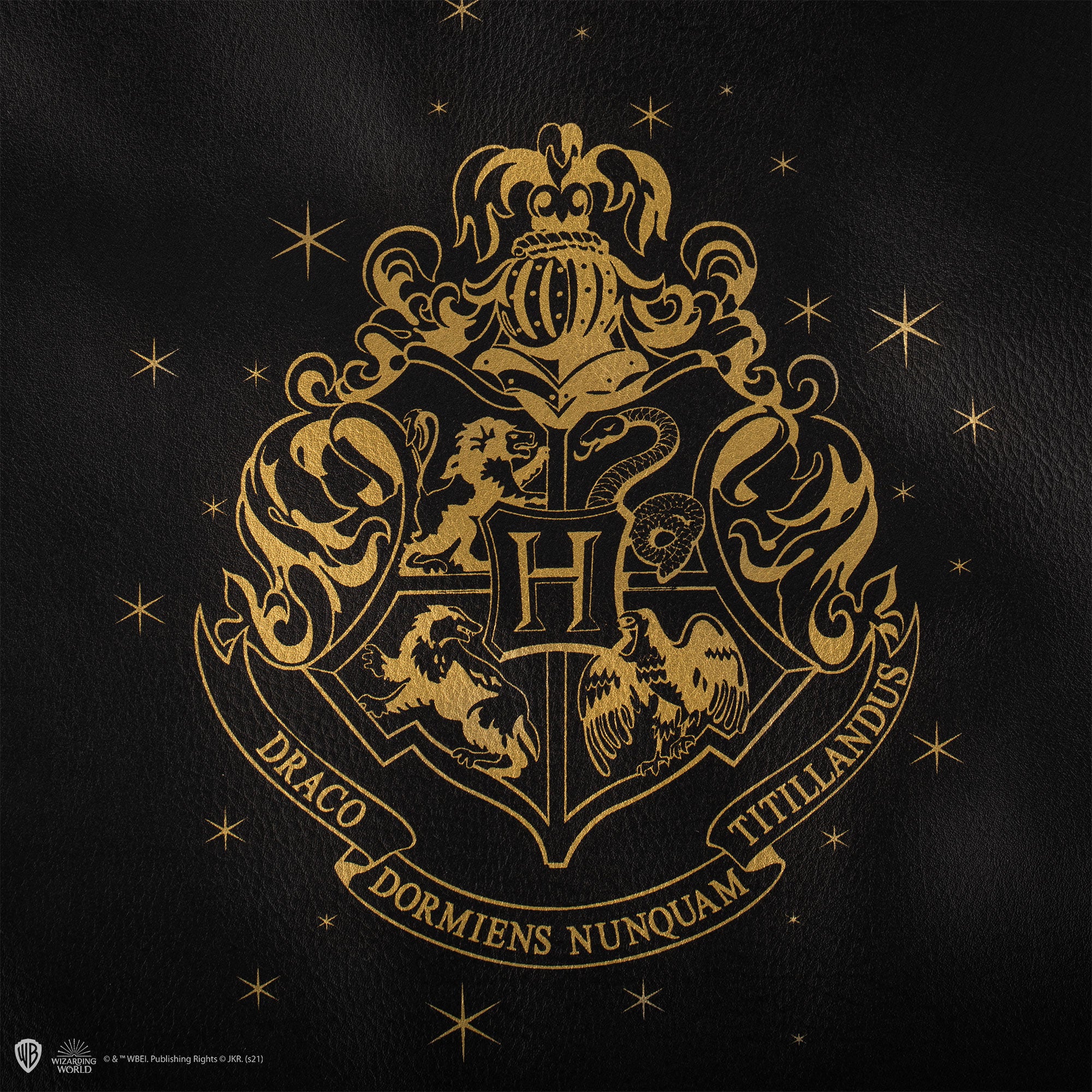 Harry Potter Tragetasche Schwarze Hogwarts Shoppingbag