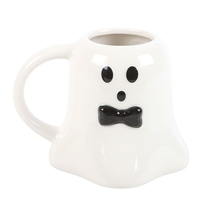 Tasse in Geisterform mit Mr. Boo und Fliege