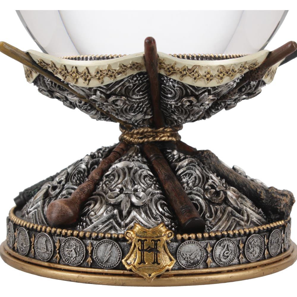 Harry Potter Zauberstab-Kristallkugel mit Halter 16 cm