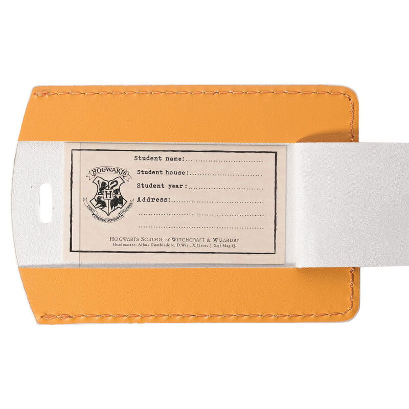 Warner Bros. Harry Potter Alumni-Passhülle & Gepäckanhänger – Hufflepuff