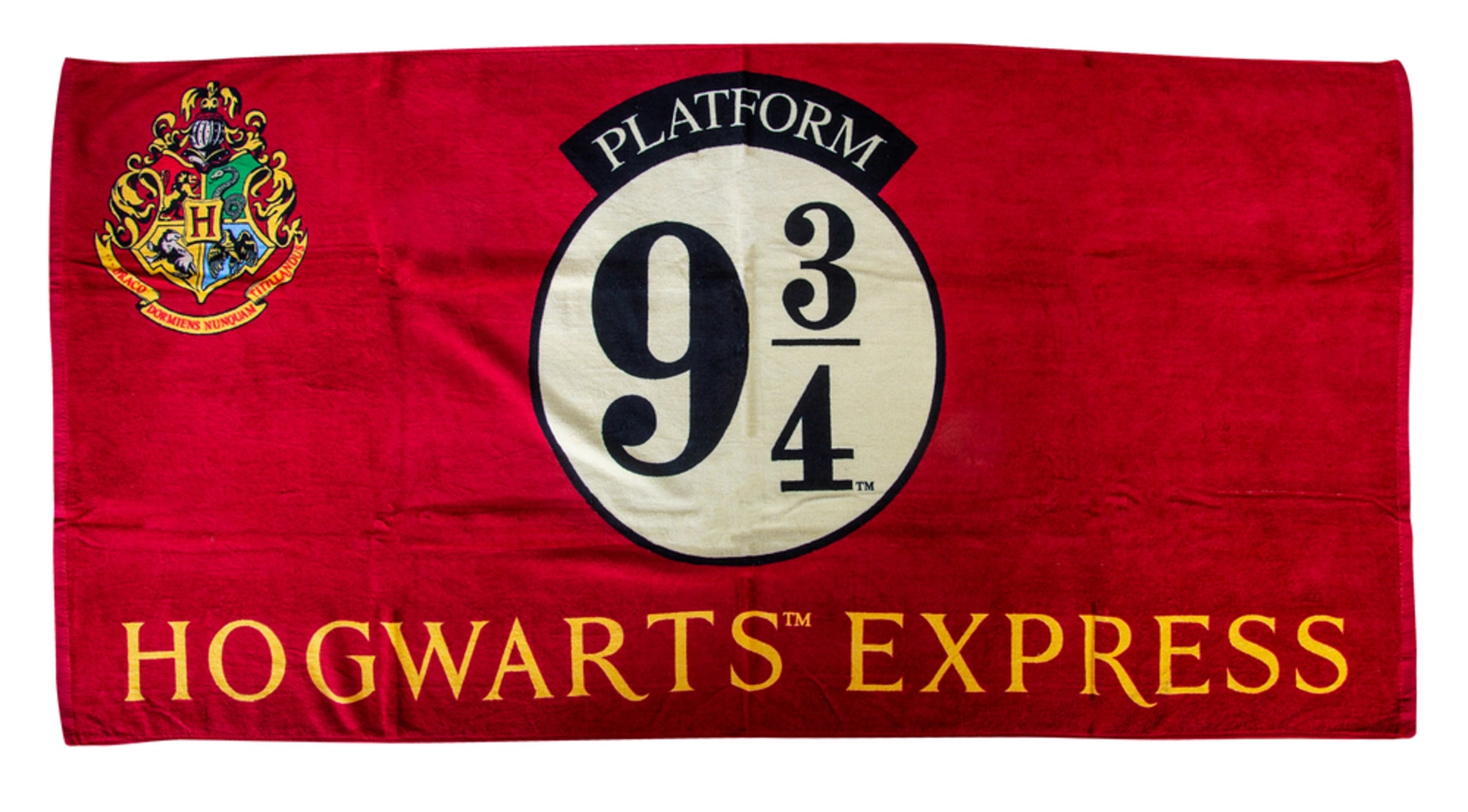 Harry Potter: Bade-/Strandhandtuch mit Gleis 9 ¾