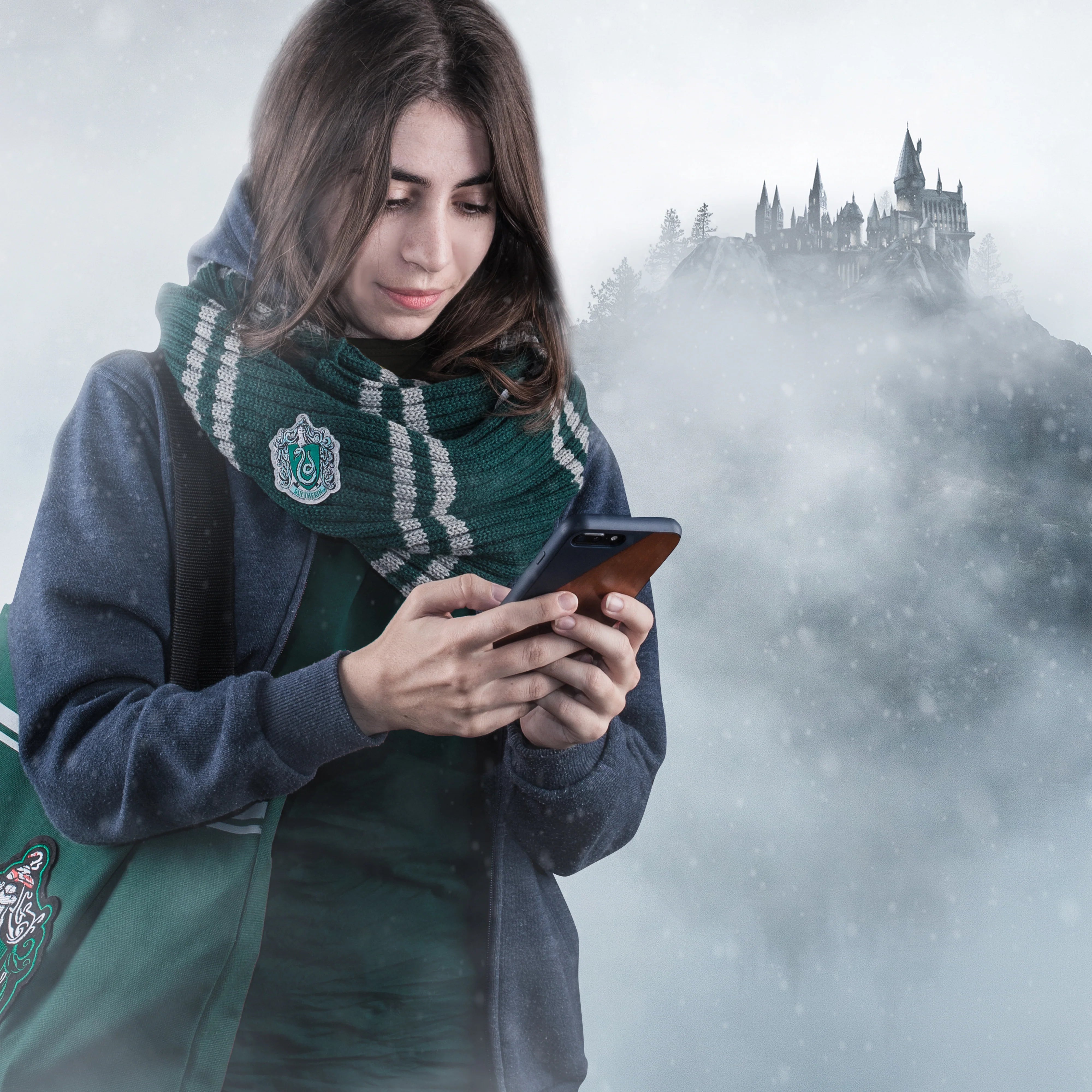 Harry Potter Slytherin Infinity-Schal