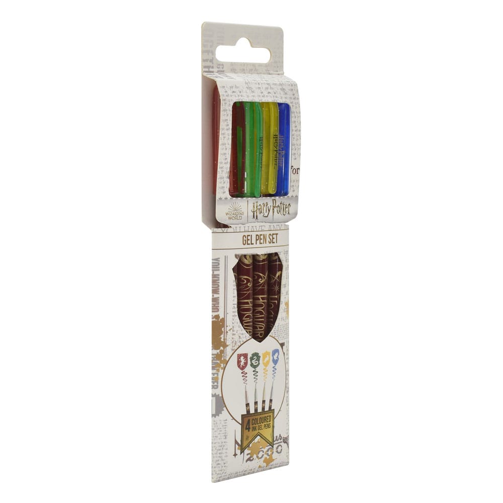 Harry Potter Gelstifte 4-er Pack Colourful Crest