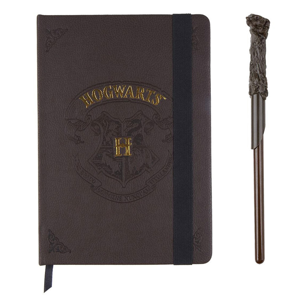 Harry Potter Schreibset Hogwarts Crest mit Zauberstabstift