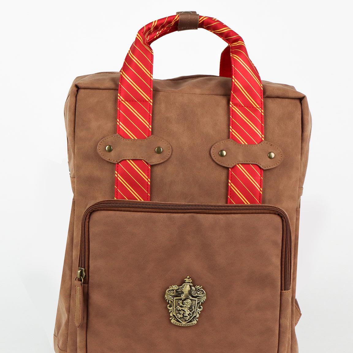 Harry Potter - Lässig modischer Kunstleder Rucksack | Gryffindor