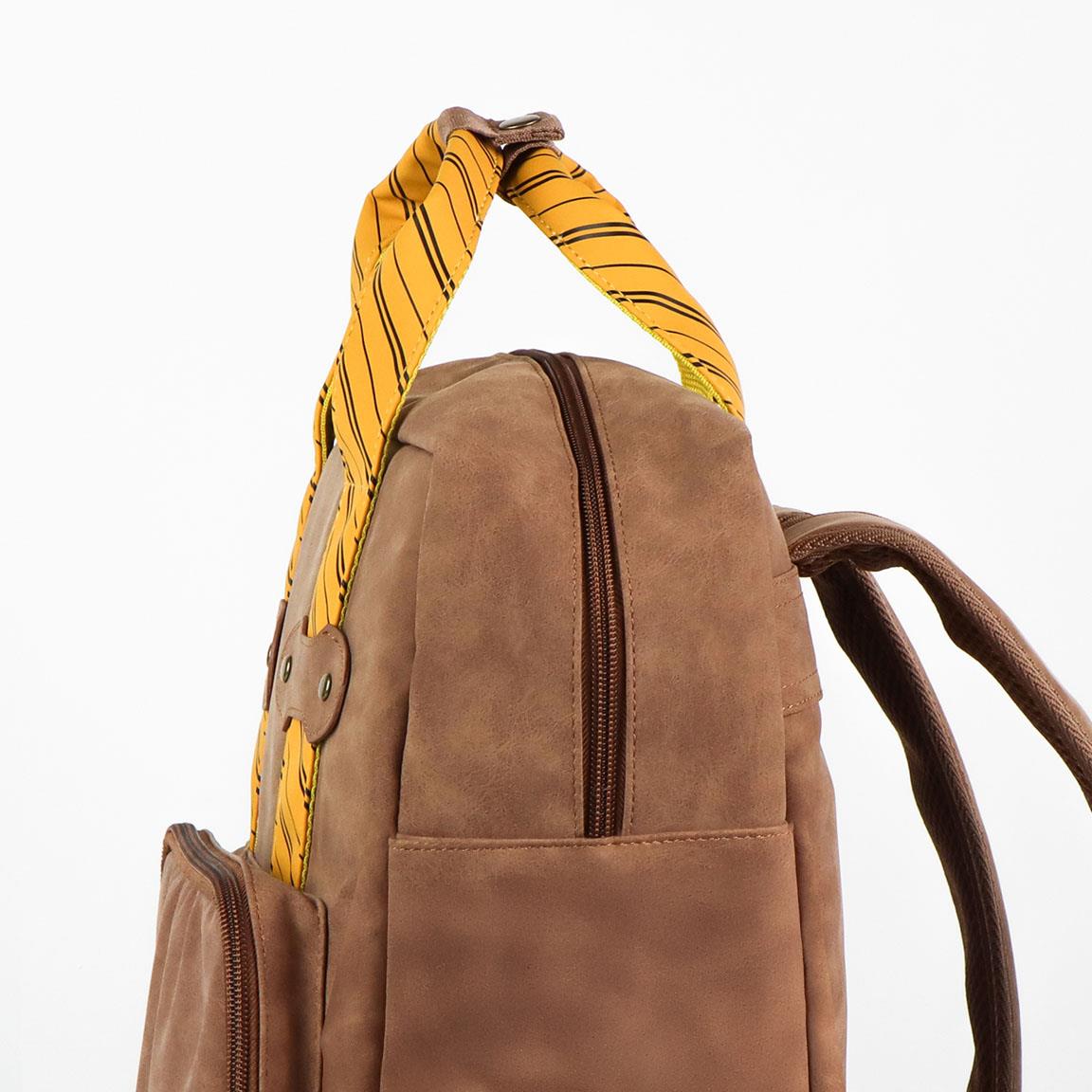 Harry Potter - Lässig modischer Kunstleder Rucksack | Hufflepuff