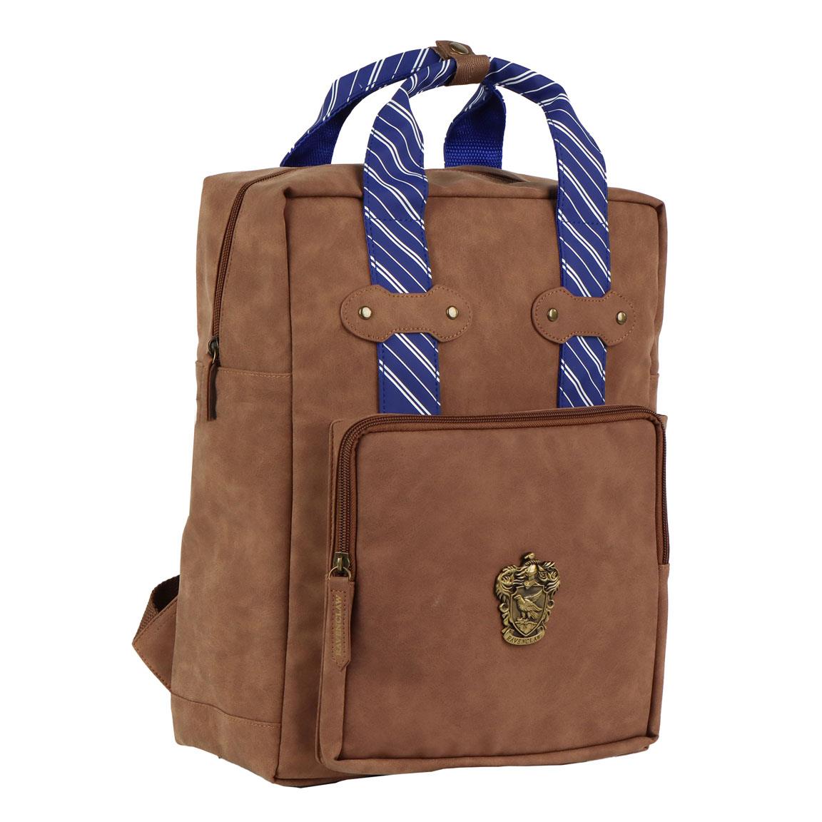 Harry Potter - Lässig modischer Kunstleder Rucksack | Ravenclaw