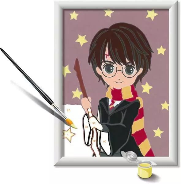 CreArt, Malen nach Zahlen Kinder Harry Potter - Harry
