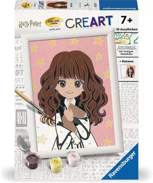 CreArt, Malen nach Zahlen Kinder Harry Potter - Hermine