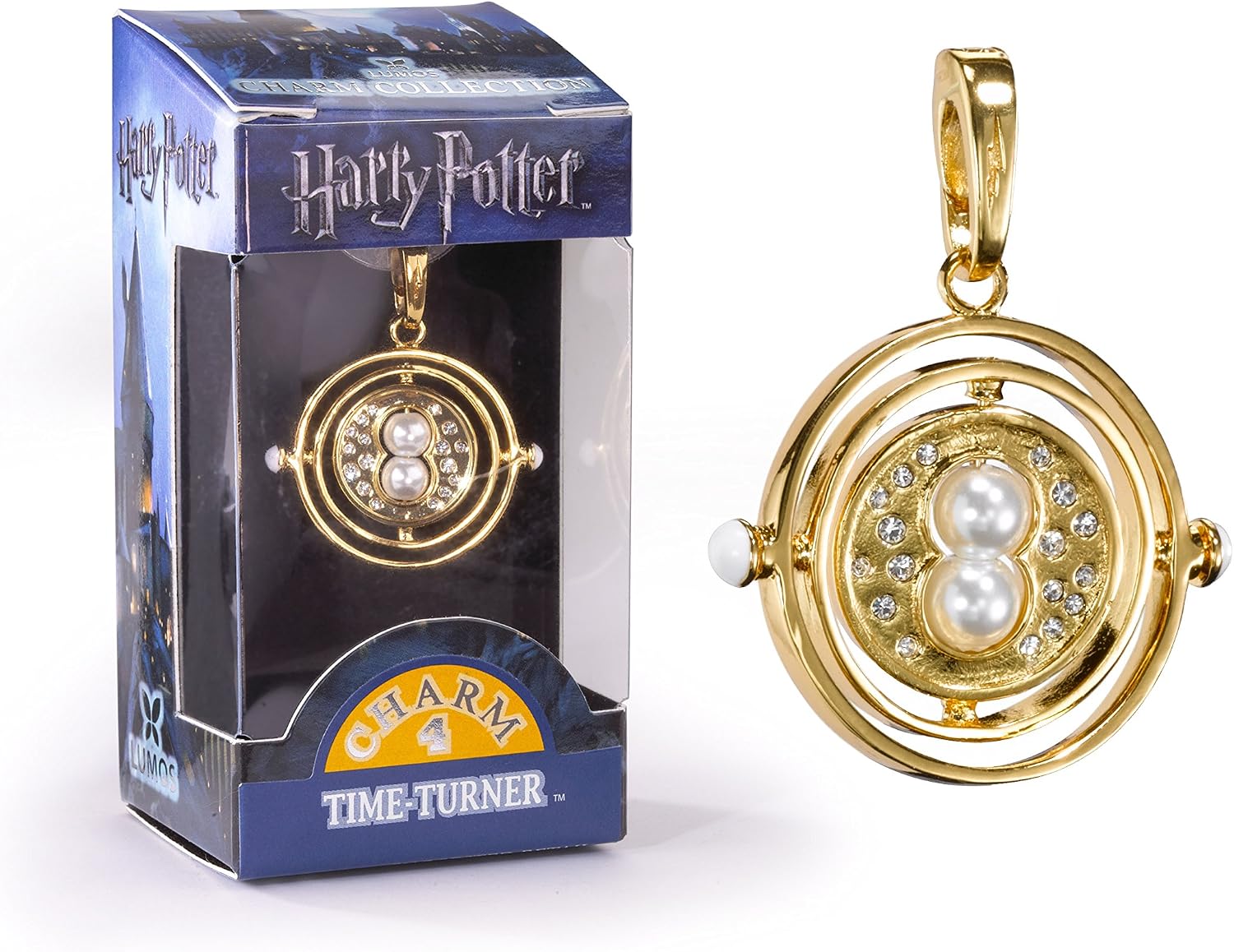 Zeitumkehrer Lumos Charm Anhänger - Harry Potter