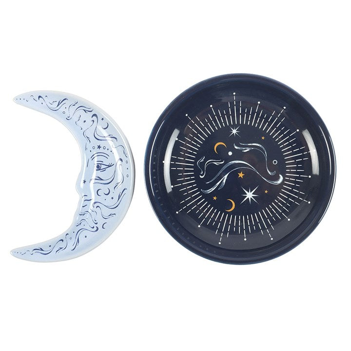 Stapelbare Schmuckschale „Blue Moon“