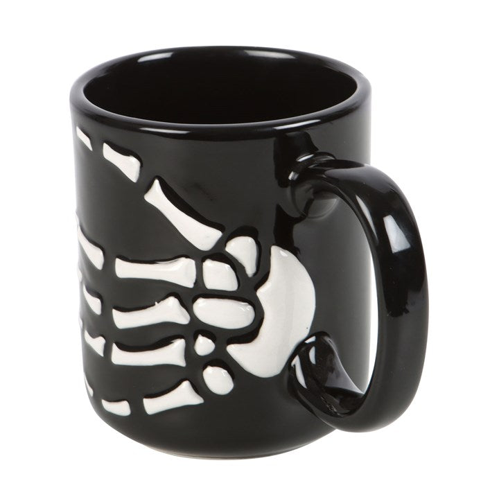 Skelett-Hand-Becher
