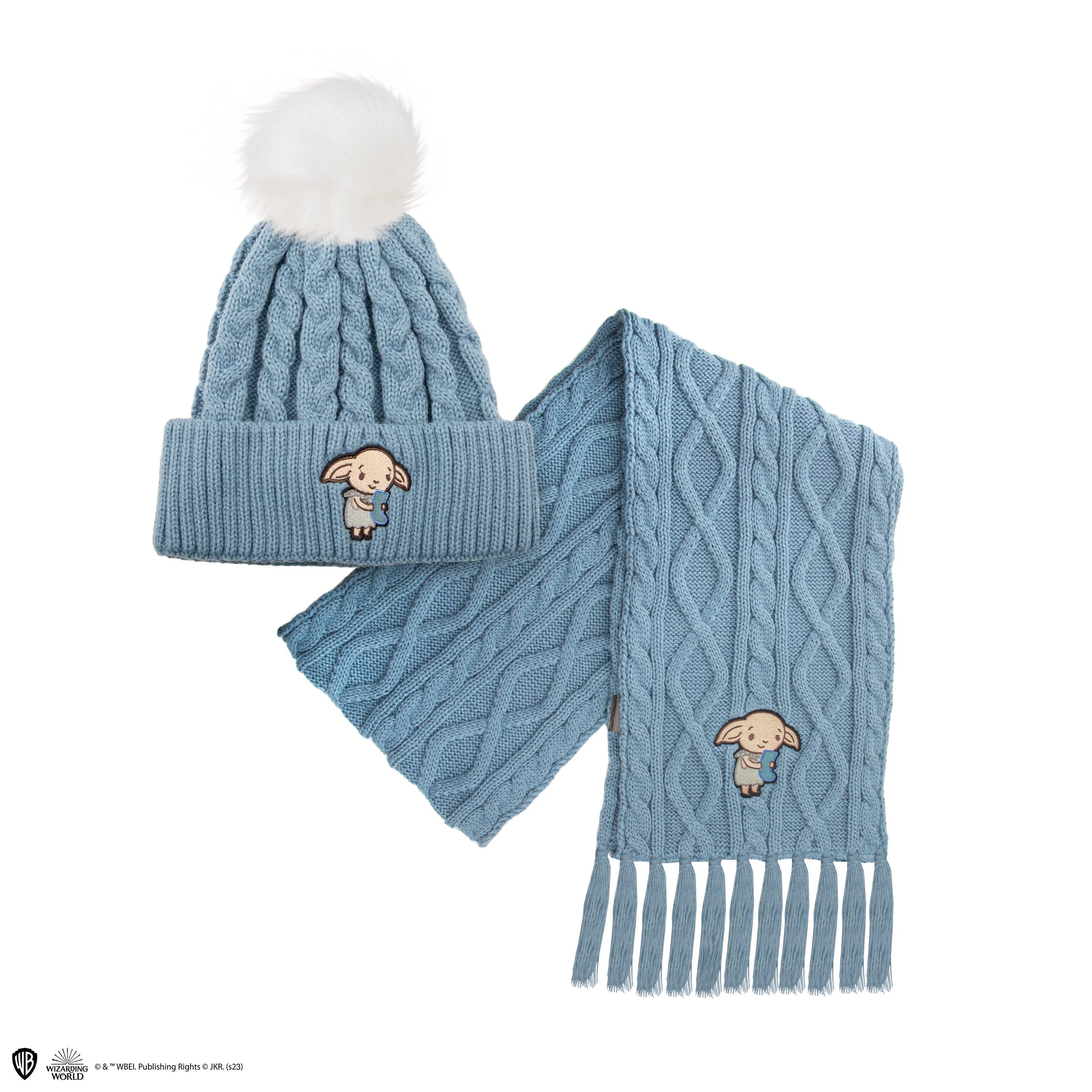 Harry Potter Set aus Dobby-Mütze und Schal