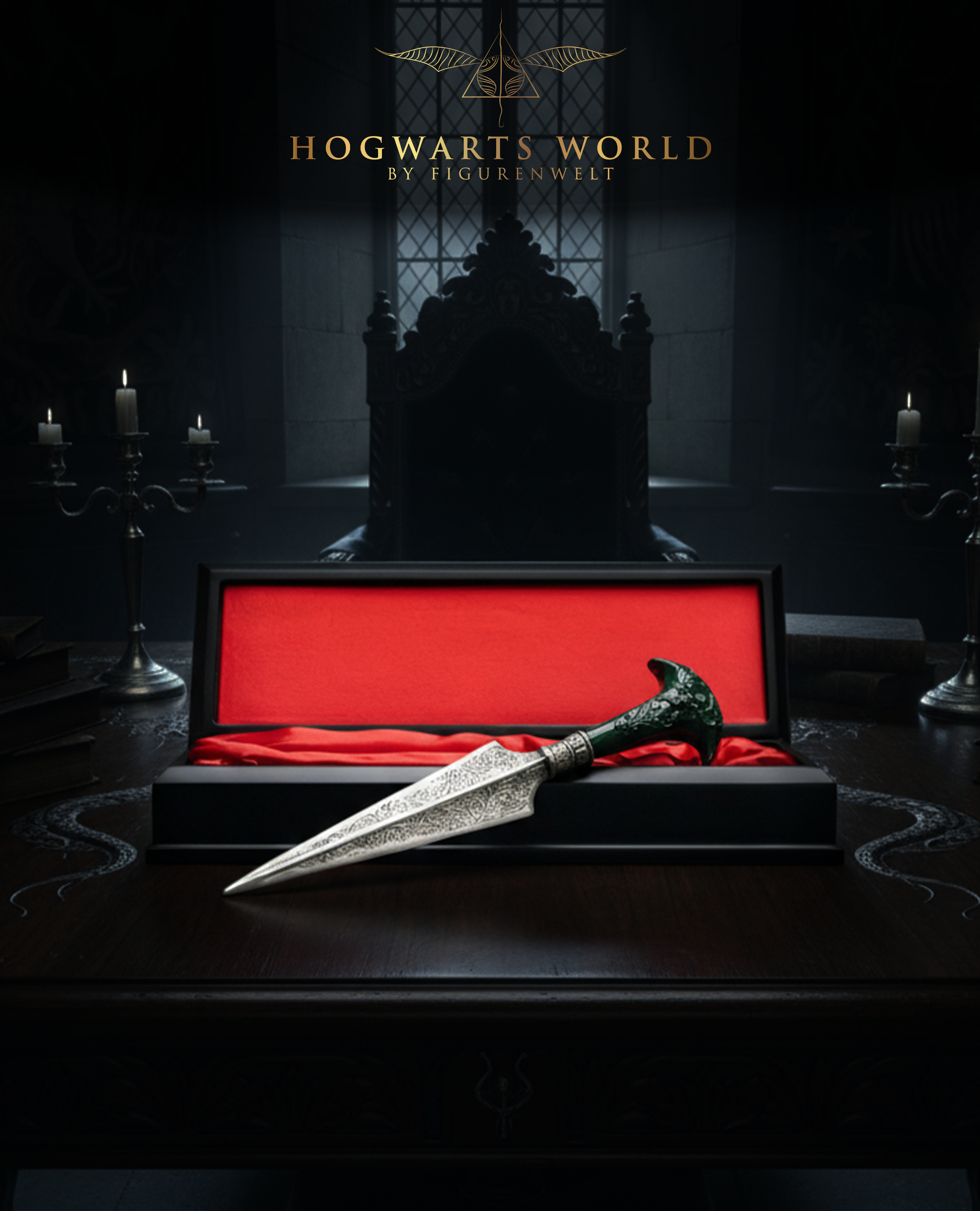 Harry Potter Replik Bellatrix Lestranges Dolch 19 cm