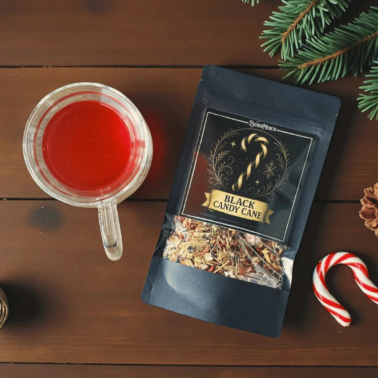Black Candy Cane - Früchtetee mit süßer Minze | Magic World