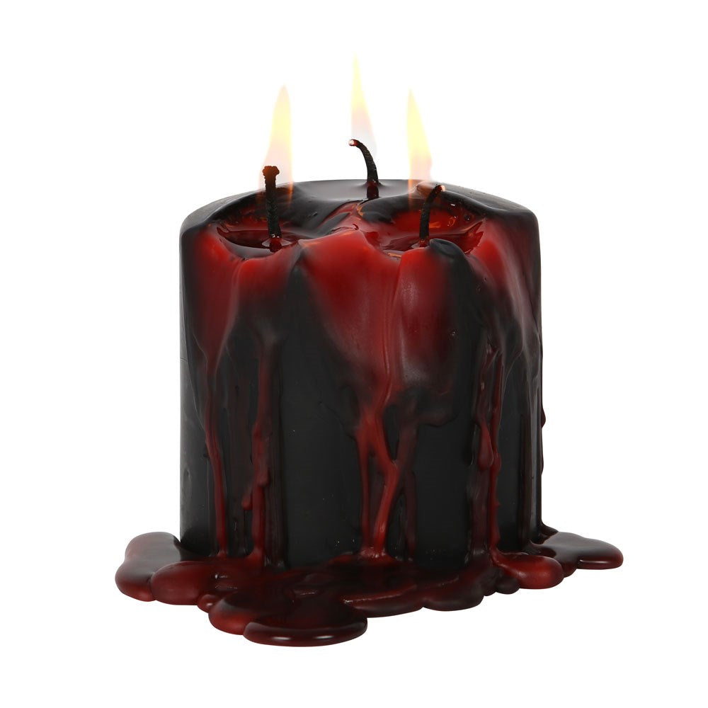 Stumpenkerze „Vampir-Tränen“