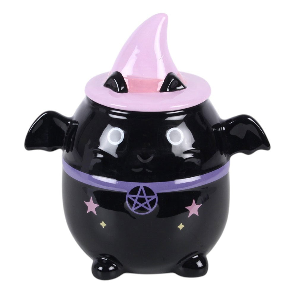 Pastellfarbene Fledermaus-Katze-Duftlampe