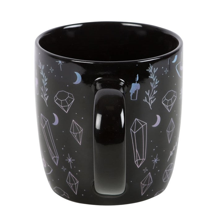 Kristallhexe-Tasse mit Aufdruck