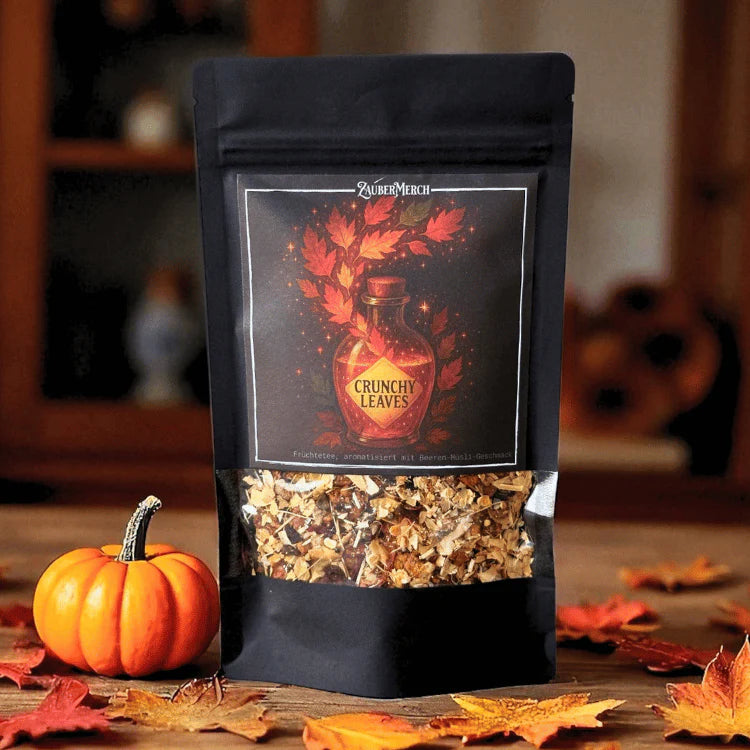 Crunchy Leaves Früchtetee - Beeren Müsli Geschmack | Magic World